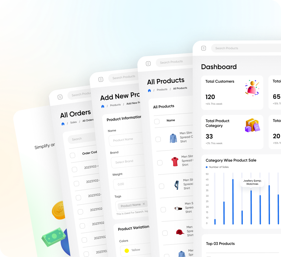 Ecommerce Dashboard